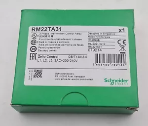 NUEVO EN CAJA - Relé de control trifásico Schneider Electric RM22TA31 Zelio Control - Imagen 1 de 2