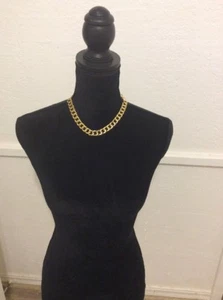 2 Qty Gold Link Costume Jewelry. - Picture 1 of 8