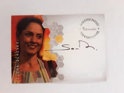 Alias Season 1  Sonia Braga As Elena Derevko Autograph Card A34 - Image 1 of 2