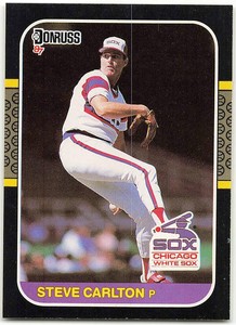 1987 Donruss  Baseball #617  Steve Carlton Chicago White Sox