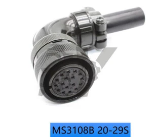 1PCS For A5 6 servo motor MS3108B 20-29S 17 core encoder aviation plug #WD8 - Bild 1 von 4