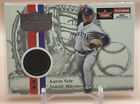 Aaron Sele 2001 Fleer Platinum National Patch Time Jersey Card Seattle Mariners
