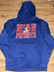 ‘47 NFL VINTAGE NEW ENGLAND PATRIOTS HOODIE SIZE MEDIUM NWT - Picture 1 of 4