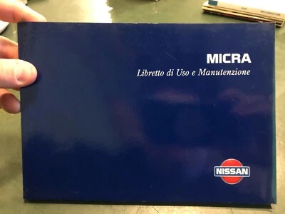 Nissan Micra libretto istruzioni manuale uso e manutenzione auto giugno 1996 - Immagine 1 di 4