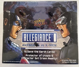 UPPER DECK ALLEGIANCE AVENGERS VS X-MEN FACTORY SEALED BOX - Picture 1 of 2
