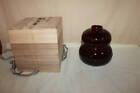 Wajima Lacquered/Gourd Bento Box/Wooden, Unused, W/Box, Tea Utensils/From Japan!