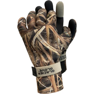 Glacier Glove Pro Waterfowler Gloves - Mossy Oak Shadowgrass Blades - Image 1 of 4