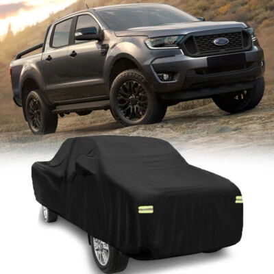 Cubierta impermeable para camioneta pickup auto lluvia son polvo UV para Ford Ranger XLT doble cabina Foto 1 de 4