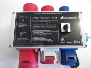 Gossen Metrawatt Z745W VL2E Prüfadapter zur passiven Prüfung von Kabel #13 - Bild 1 von 8