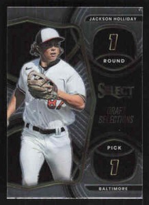 2023 Panini Select #DS6 Jackson Holliday Draft Selections