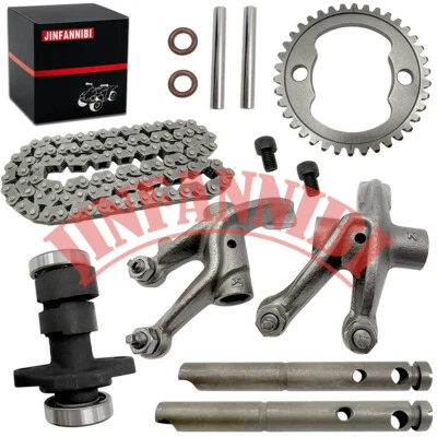 Camshaft Rocker Arms & Cam Gear Sprocket Kit for Honda Sportrax 300 TRX300EX 2x4 - Изображение 1 из 4