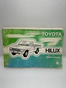 Toyota Hilux 1983 -Owners Manual E - Picture 1 of 7