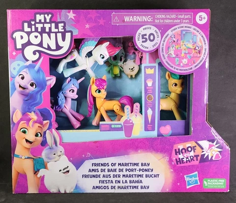 MY LITTLE PONY Friends Of Maretime Bay Hoof to Heart with Story Scene Cover
