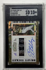 2019 PANINI CONTENDERS DRAFT PICKS JJ BLEDAY CRACKED ICE RC AUTO SSP#/23 SGC 10