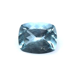 Natural Aquamarine Octagon Faceted Loose Gemstone Blue Aquamarine Stone 3.70Ct - Picture 1 of 3