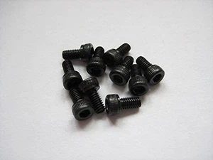 10x Stahl Zylinderkopf-Schraube M2,6x5 DIN912 12.9 Zylinder-Schrauben - Bild 1 von 1