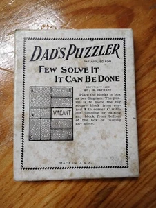 Puzzle vintage papà pochi risolvono può essere fatto made in USA - Foto 1 di 4