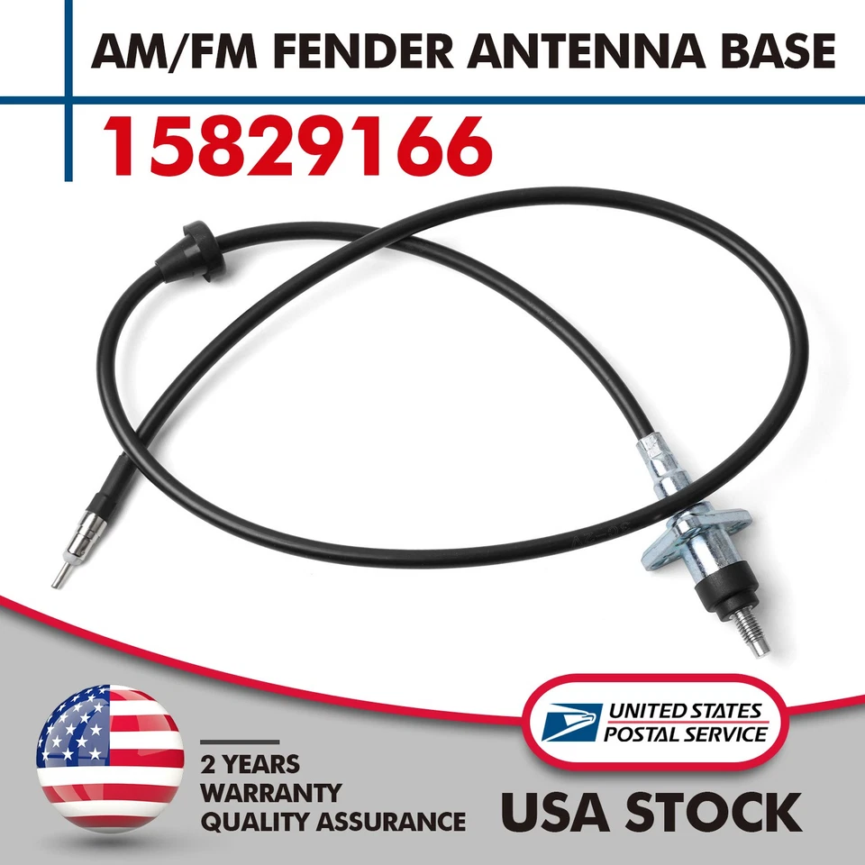 Base de antena de guardabarros AM/FM para Chevrolet Suburban 1500 2500 2000-2007 15829166 Foto 1 de 4