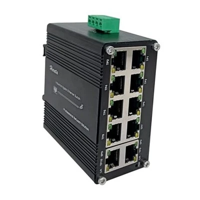 Hardened Industrial Gigabit Compact Ethernet Switch 10-Port LNK-IMC010G - Image 1 of 4