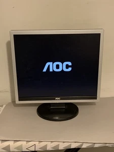 AOC TFT1980PSA+ 19" VGA LCD Gaming Monitor Hardly Used - Picture 1 of 4