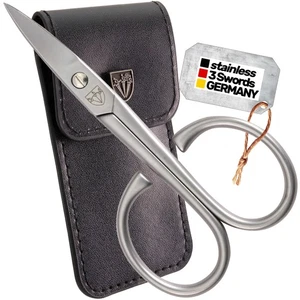 Solingen - brand quality STAINLESS STEEL INOX CURVED NAIL SCISSORS - STRONG S... - Picture 1 of 7