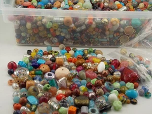 200+ Premium Colorful All Glass Mix High Quality Variety Beads Jewelry DIY - Picture 1 of 24