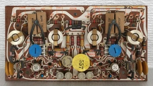 Fisher 390 Receiver Part : Power Amplifier PCB Board - Picture 1 of 8