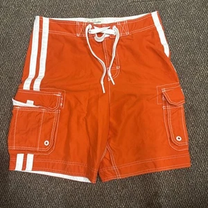 Abercrombie & Fitch Shorts Badehose Herren Größe 34 Cargo Spell Out Y2K Vintage - Bild 1 von 11
