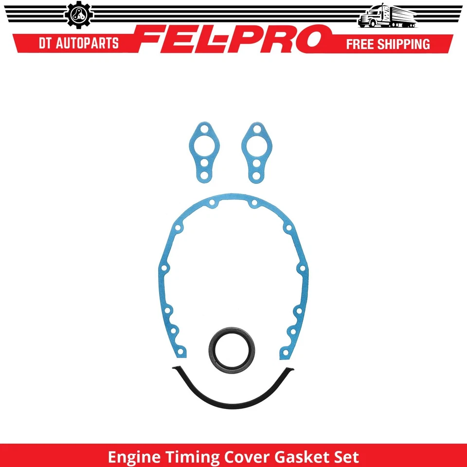 Juego de juntas de cubierta de distribución de motor Fel-Pro 1961 1962 para Chevrolet C60 1960-1974 Foto 1 de 1