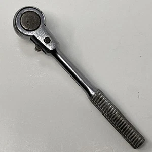 THORSEN 77M 4 1/2" L 1/4"dr Chrome RATCHETING Wrench Vintage USA - Picture 1 of 11