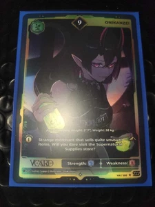 Vcard TCG Awakened Worlds Gamersupps Foil Holo 9 Onikanzei - Bild 1 von 1