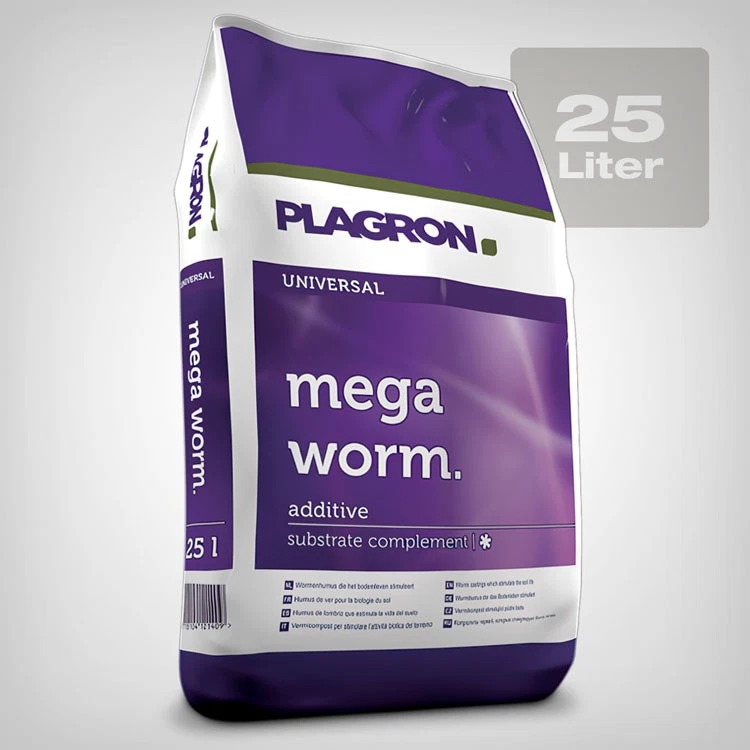 Plagron  Worm Wurmhumus 25L - Organisch, Profi Wurzel- & Ertragswachstum - Bild 1 von 1