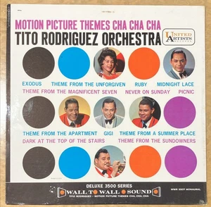 TITO RODRIGUEZ motion picture themes cha cha cha U.S. UA LP_original 1961 - Picture 1 of 3