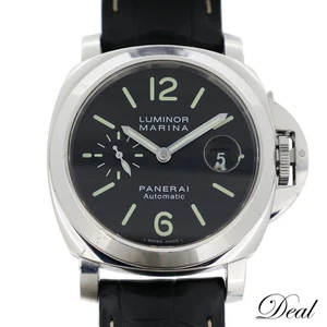 Panerai Luminor Marina PAM00104 Automatik schwarzes Zifferblatt Herrenuhr Mode "  - Bild 1 von 7