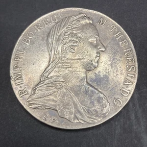 1780 Maria Theresa Thaler Silver Coin –Antique Silver Coin– Austria Trade - Picture 1 of 8