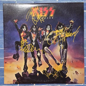 Ace Frehley Kiss | signed lp | 4 members | Destroyer - Picture 1 of 4