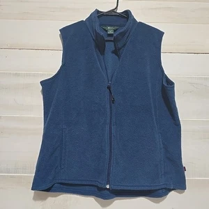 Woolrich Damen Fleece Weste dunkelblau Gr. XXL 2XL Full Zip - Bild 1 von 4