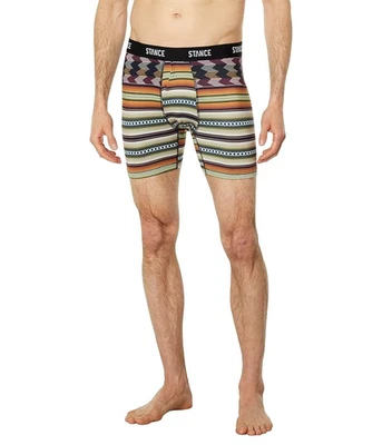 Boxers STANCE Baron Southwest Nativos Mezcla Algodón Para Hombre MEDIANOS O GRANDES NUEVOS Foto 1 de 4