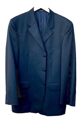 Traje de 2 piezas para hombre Donald J. Trump separado de lujo 100 % lana peinada 44L 34 X 30 Foto 1 de 4