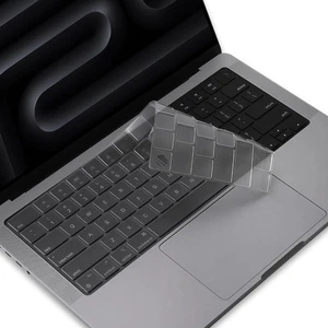 Keyboard Cover Skin for 2024-2021 MacBook Pro 14 inch 16 inch M4 M3 M2 - Picture 1 of 7