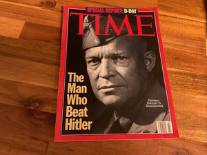 Time Magazine The Man Who Beat Hitler Dwight D. Eisenhower D-Day (1994) - Picture 1 of 6