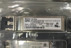QTY 1 HPE P9H30A 32Gb FTLF8532P4BCV-HP 855071-001 SFP28 SW XCVR Ricetrasmettitore - Foto 1 di 3