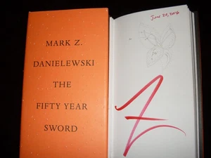 Mark Z. Danielewski signed & dated The Fifty Year Sword 1st printing HC book - Picture 1 of 2
