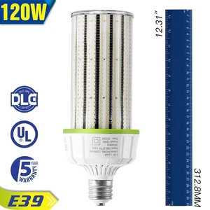 120W LED Corn Cob Light Commercial Industrial Bulb For Garage Warehouse Factory - Picture 1 of 12