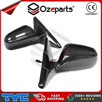 TYC Pair LH+RH Manual Door Mirror For Honda Civic EK Hatch EM Coupe 1995-2001 - Image 1 of 4