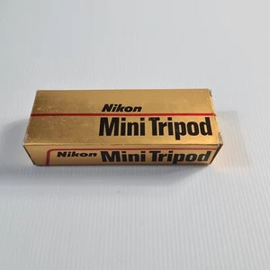 Nikon Mini Tripod 12cms New With Box Vintage Camera Accessories Made in Japan - Bild 1 von 8