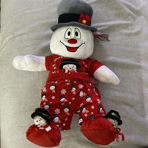 Build A Bear Workshop Frosty The Snowman Full Outfit. Push Activate Song W/Tags - Picture 1 of 7