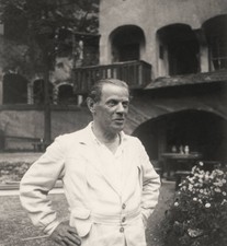 Max Pallenberg at rehearsal for Faust I by Johann Wolfgang Goethe - Old Photo