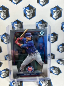 2023 Bowman Chrome #56 Miguel Amaya RC Chicago Cubs Baseball - Bild 1 von 2