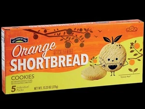 Orange Shortbread Cookies 13.23oz Pack - Picture 1 of 1